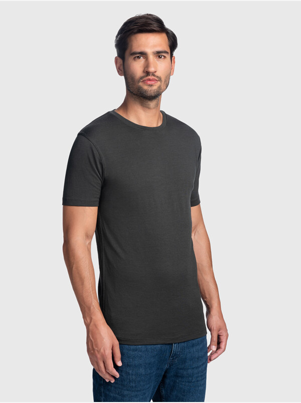 Long Merino Wool T-Shirt for tall men - 100% Merino - Girav