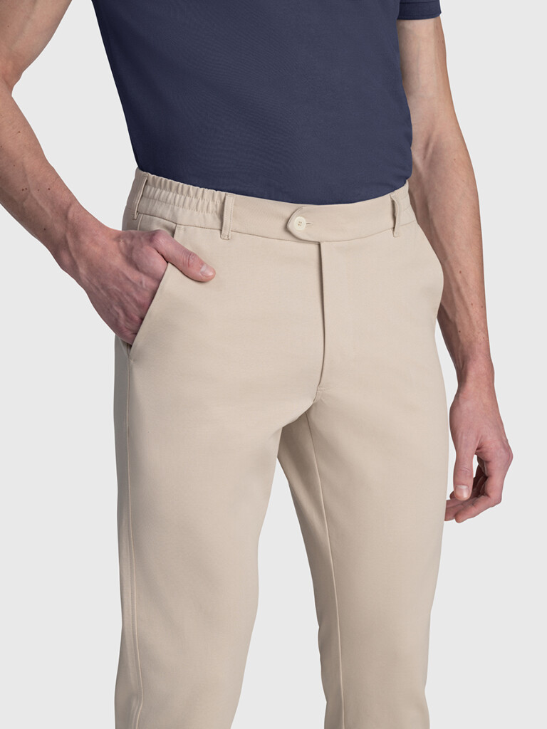 NEW Taylrd Men's Beige 4-Way Stretch Chino Pants - 38x34 – The